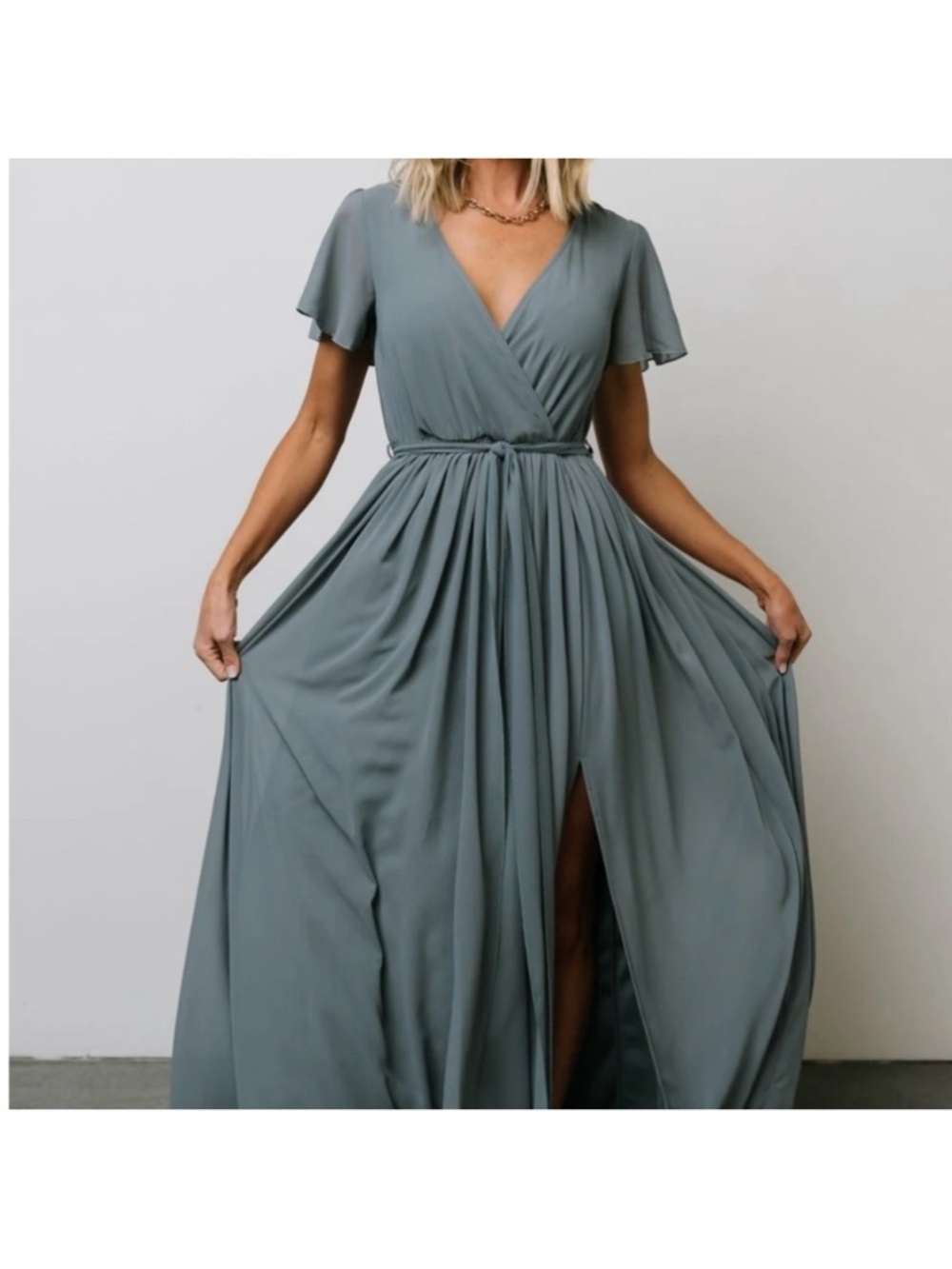 Like New Baltic Born Kristina maxi dress size medium - Picture 2 of 11